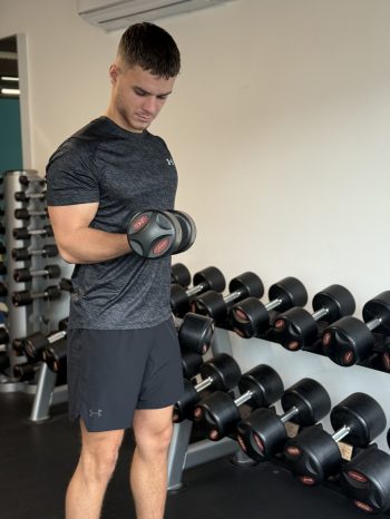 Aidan Goulooze krachttraining