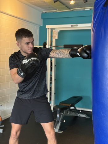 Aidan Goulooze bokstraining